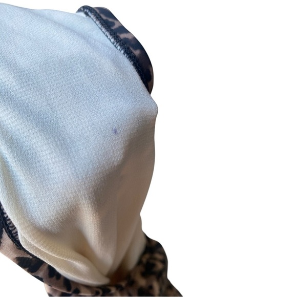 Aqua Green PLUS SIZE Leopard Swimsuit | Size:18 - Picture 10 of 10